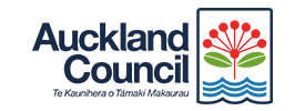 Auckland Council logo featuring a stylised pōhutukawa flower above blue waves and the Māori text "Te Kaunihera o Tāmaki Makaurau," as seen at Scott Dutton keynote speaker Australia events.